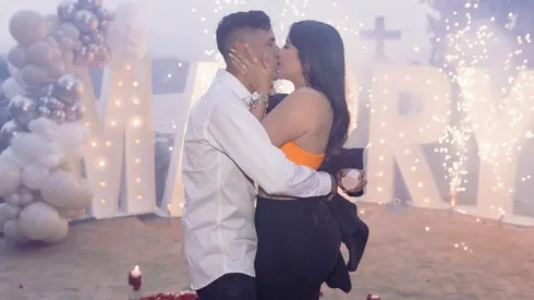 Uriel Antuna le pidió matrimonio a su esposa Peny por segunda vez.