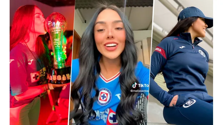 Melissa Rivas es la voz del Estadio Azteca en los partidos de Cruz Azul.