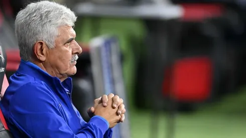 Ricardo Ferretti durante el Cruz Azul vs. Pumas