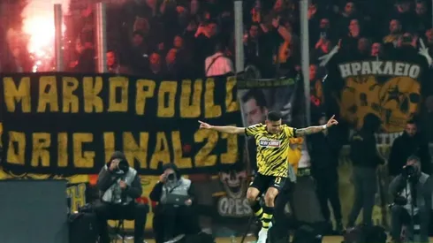 La historia fue oscura para el Maguito y el AEK Atenas.