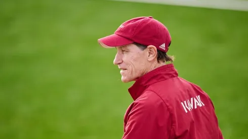 Jaime Ordiales en su puesto como director de selecciones nacionales