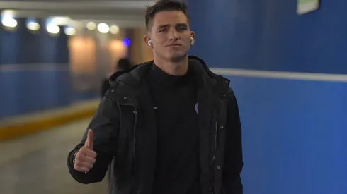 Sebastián Jurado en un partido con Cruz Azul