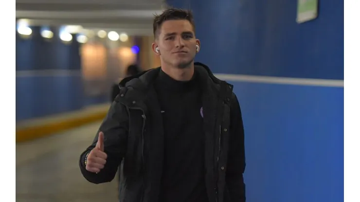 Sebastián Jurado en un partido con Cruz Azul