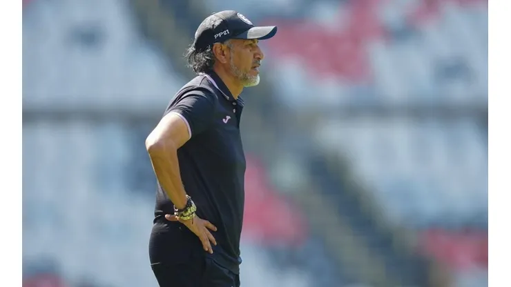 El "Potro" en el partido contra el Toluca