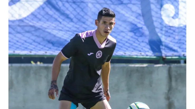 Uriel Antuna en el entrenamiento de este miércoles