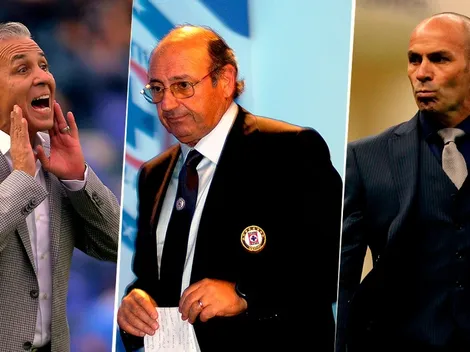 Los 25 técnicos que ha tenido Cruz Azul en los últimos 25 años