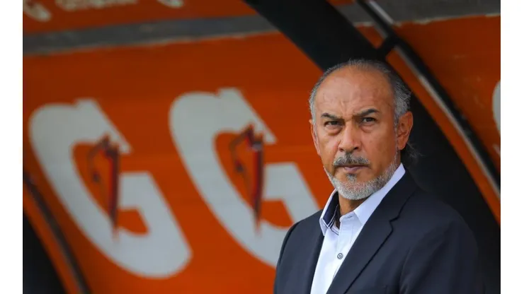 Raúl Gutiérrez en un partido con Cruz Azul