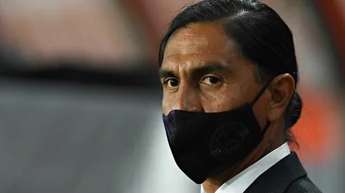 Paco Palencia en un partido con el Mazatlán