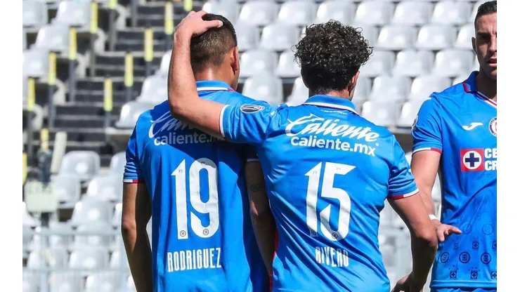 Nacho Rivero anotó el primer gol a favor de Cruz Azul ante Atlanta.