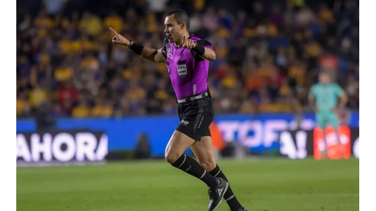 Marco Antonio Ortiz Nava en un partido del Clausura 2023