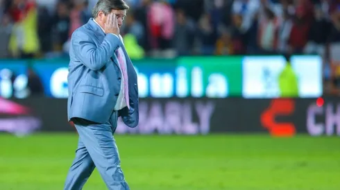 Miguel Herrera en un partido con Tigres UANL