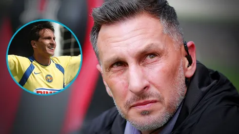 Chaco Giménez recordó su paso por América en una visita a Coapa.