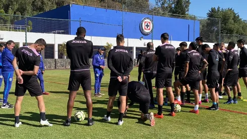 El equipo se entrenó este jueves en las instalaciones de La Noria