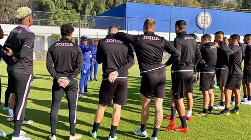 Este viernes, el equipo celeste realizó un entrenamiento matutino en La Noria.