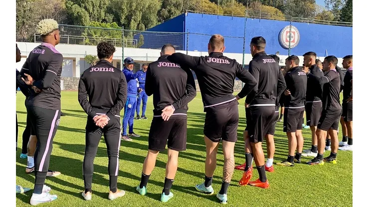 Este viernes, el equipo celeste realizó un entrenamiento matutino en La Noria.