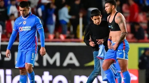 Cruz Azul en el duelo ante el Necaxa