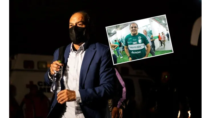 El "Potro" y Cuauhtémoc Blanco coincidieron en el Club América