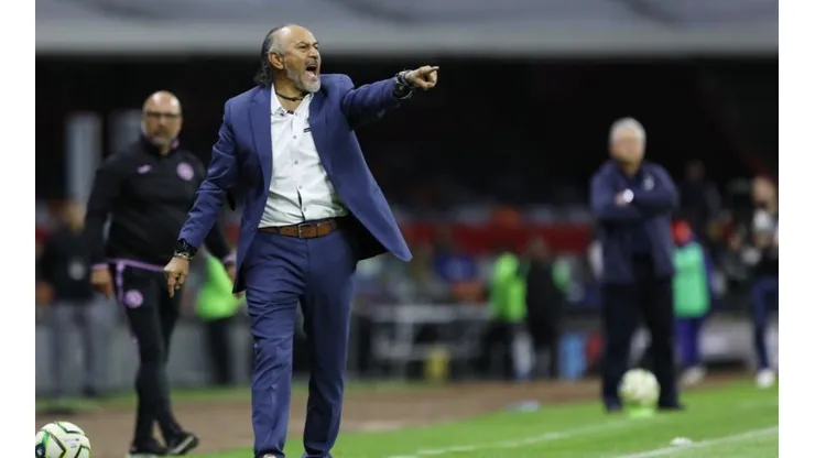 El Potro en un tramo del partido