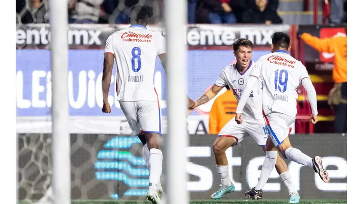 Charly Rodríguez fue el autor del gol que le dio el empate a Cruz Azul.