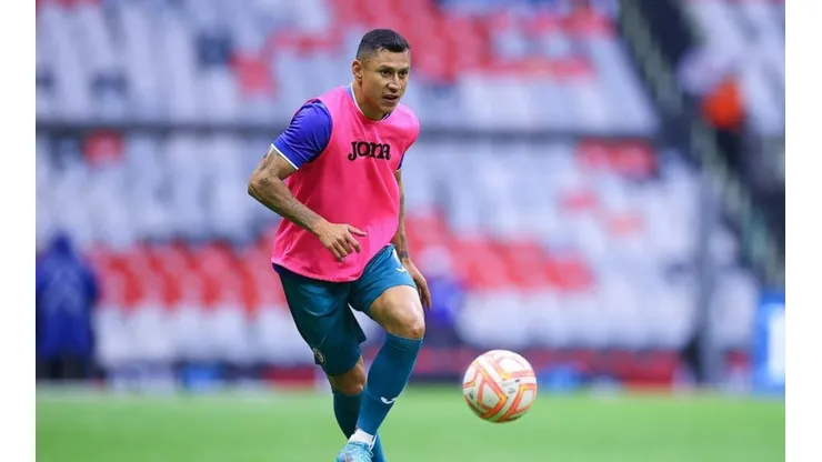 El 'Cata' Domínguez en un entrenamiento del club