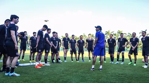 Entrenamiento de Cruz Azul