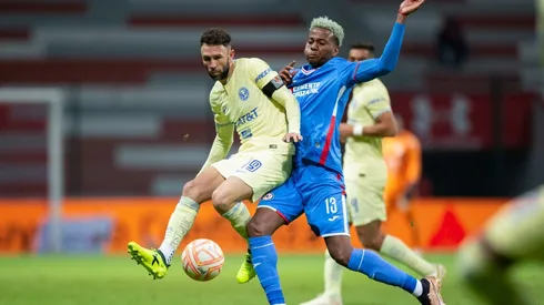 Michael Estrada participó en el último partido de Cruz Azul, dentro de la Copa SKY.