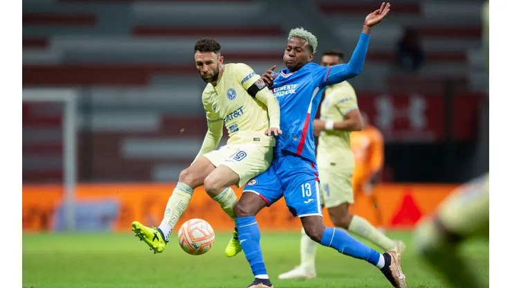 Michael Estrada participó en el último partido de Cruz Azul, dentro de la Copa SKY.
