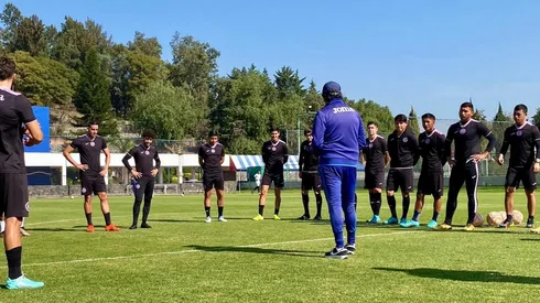 El club se mantiene entrenando en La Noria