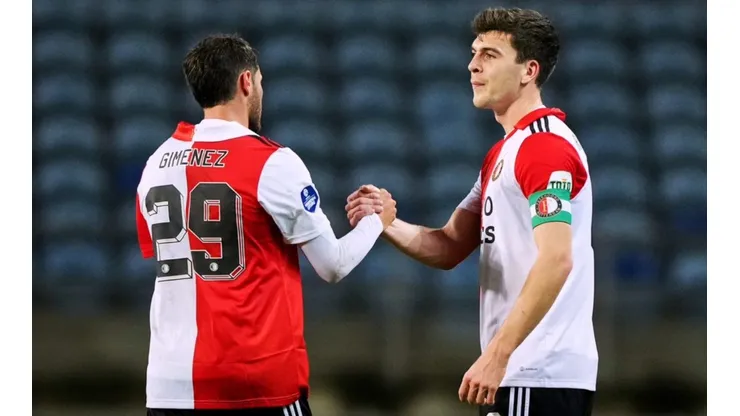 Santiago Giménez volvió a la acción con el Feyenoord rumbo a la reanudación de la Eredivisie.