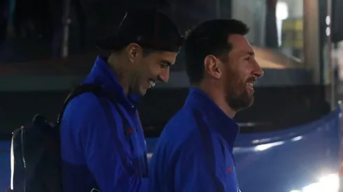 Luis Suárez y Lionel Messi