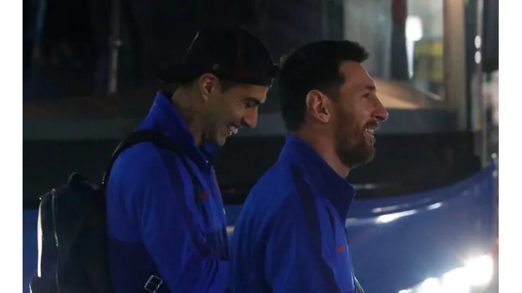 Luis Suárez y Lionel Messi