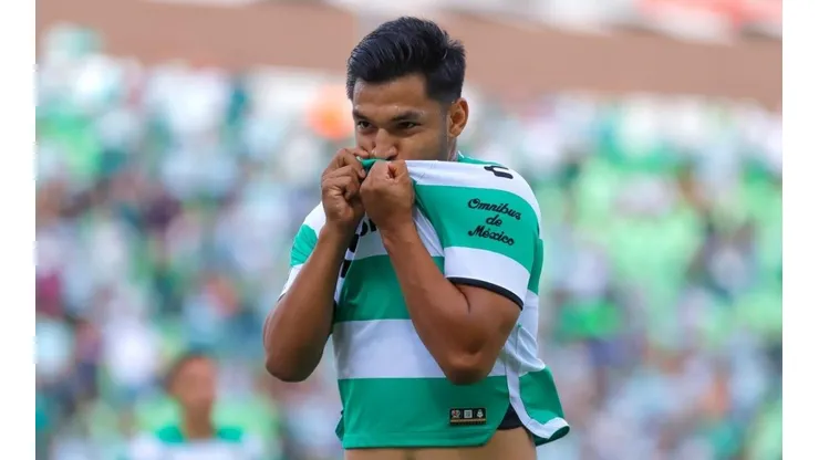 Eduardo Aguirre con el Santos Laguna