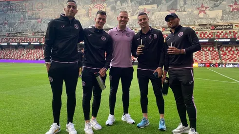 Los futbolistas argentinos de Cruz Azul