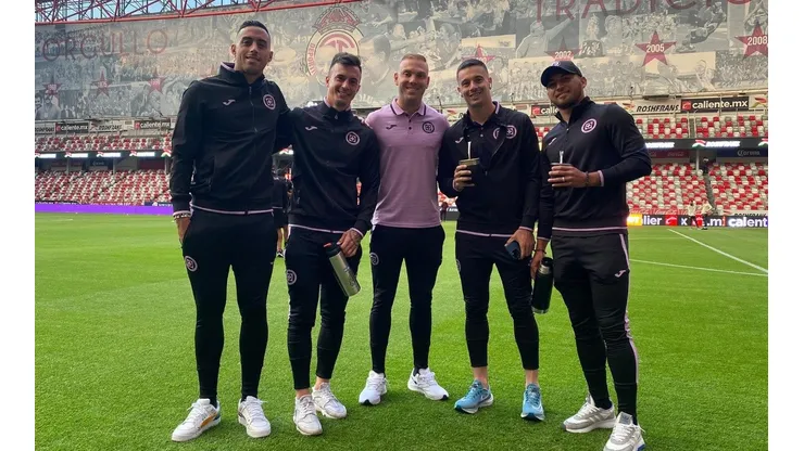 Los futbolistas argentinos de Cruz Azul