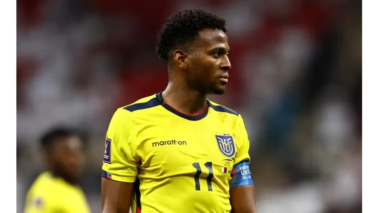 Estrada en un partido del Mundial