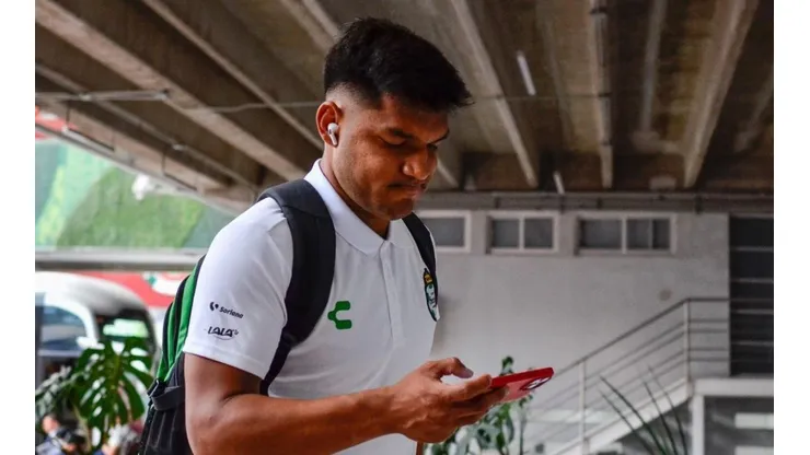 Eduardo Aguirre con el Santos Laguna
