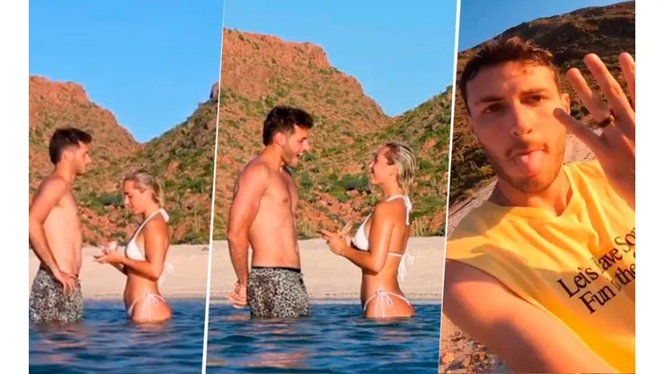 Fer Serrano le propuso matrimonio a Santi Giménez.