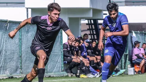 Rodrigo Huescas en un entrenamiento