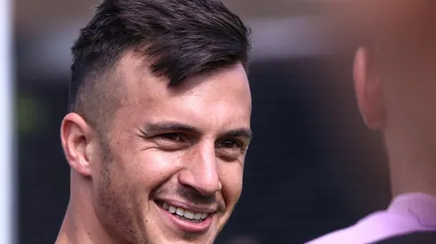 Augusto Lotti en un entrenamiento de Cruz Azul