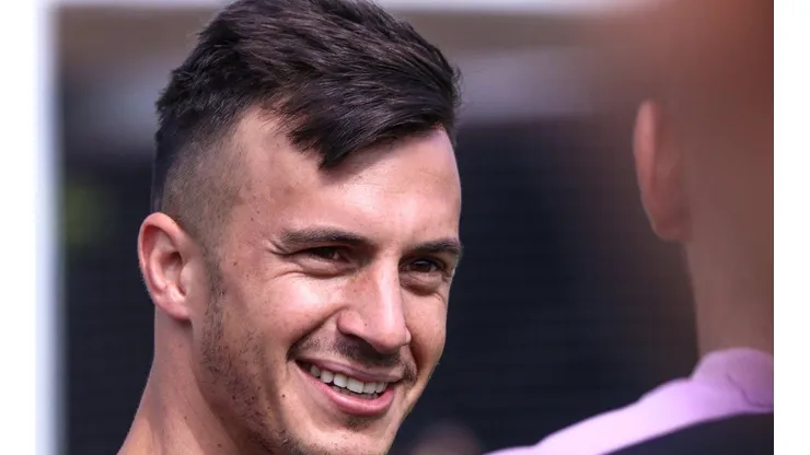 Augusto Lotti en un entrenamiento de Cruz Azul
