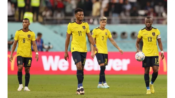 Estrada y la selección de Ecuador
