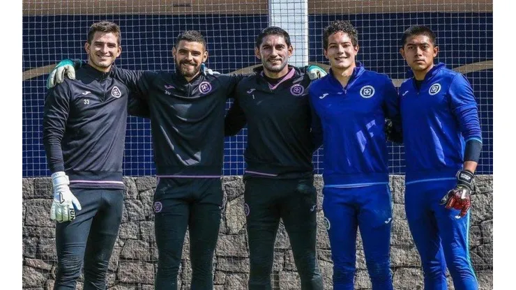 Los porteros de Cruz Azul