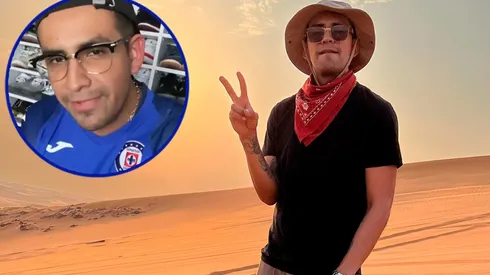 El Capi está desde Qatar y presumió sus fotos con leyendas de Cruz Azul.