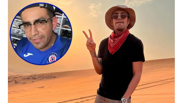 El Capi está desde Qatar y presumió sus fotos con leyendas de Cruz Azul.
