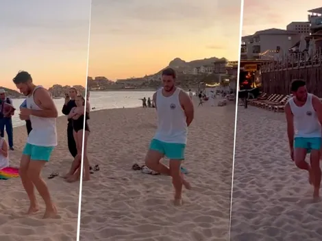 El mejor video que verás hoy: Los pasos prohibidos de Santi con 'La Chona'