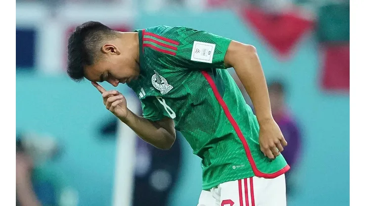 Charly Rodríguez ya debutó con el Tri en Qatar 2022.