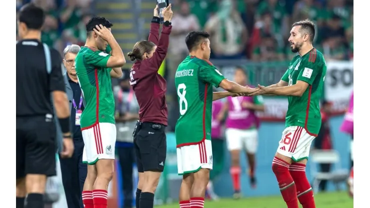 'Charly' Rodríguez entró en la segunda mitad del duelo ante Polonia