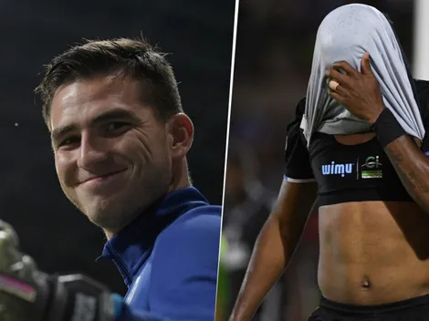 Jurado le pide una playera de Ecuador a Michael Estrada