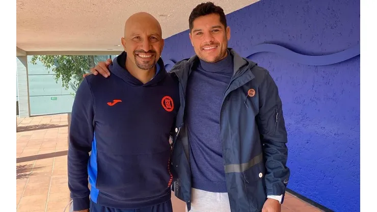 Chuletita Orozco visitó a Cruz Azul en La Noria a principios del 2022.