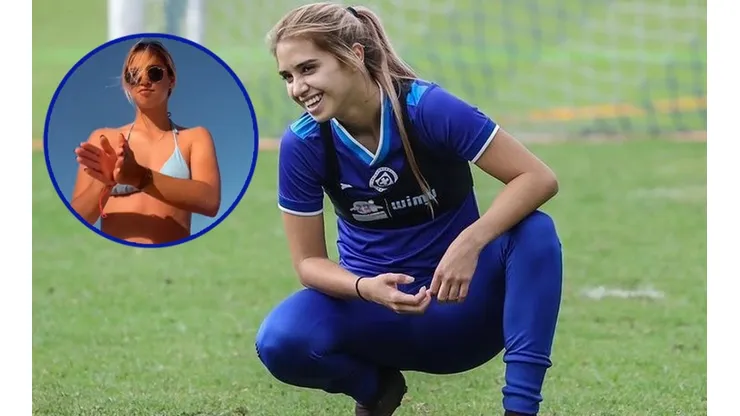 Nailea Vidrio aprovechó sus vacaciones de Cruz Azul para disfrutar en Cancún.